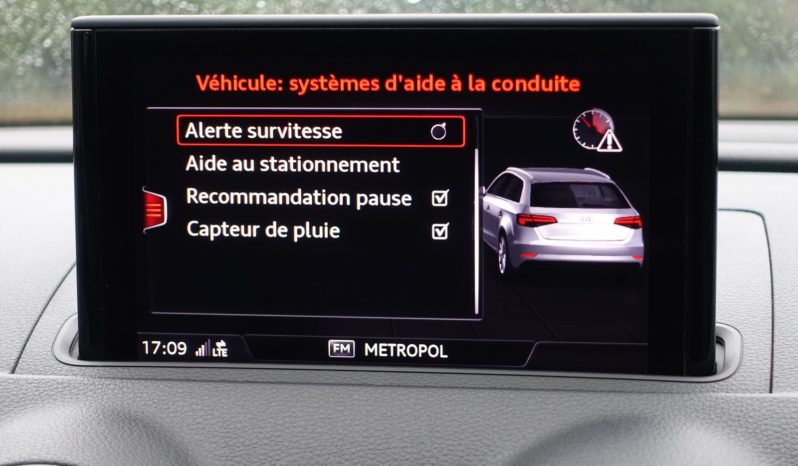 AUDI A3 SPORTBACK 1.6L TDI 116 CH complet