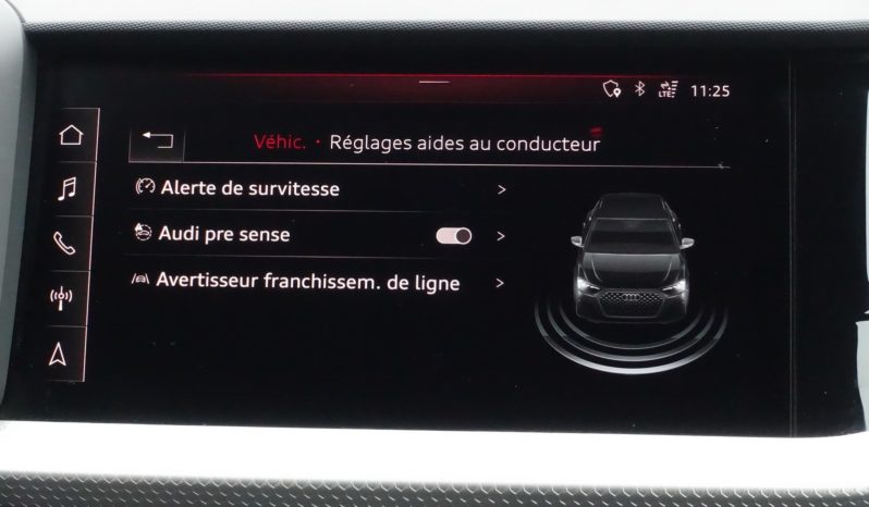 AUDI A1 SPORTBACK 30 TFSI S-TRONIC 116 CH S-LINE complet
