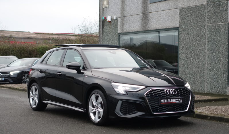 AUDI A3 SPORTBACK 30 TFSI S-TRONIC 116 CH MILD HYBRID FINITION S-LINE complet