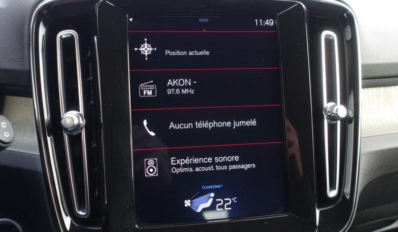 VOLVO XC 40 D3 2.0 L GEARTRONIC 150CH INSCRIPTION complet