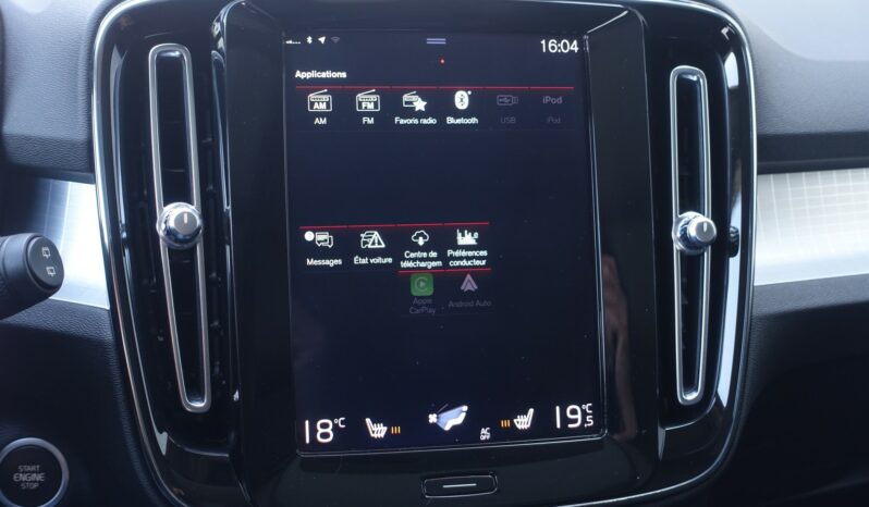 VOLVO XC 40 D3 2.0 L GEARTRONIC 150CH MOMENTUM complet