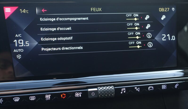 DS7 CROSSBACK 2.0 L BLUEHDI EAT8 180 CH BVA  PERFORMANCE LINE complet
