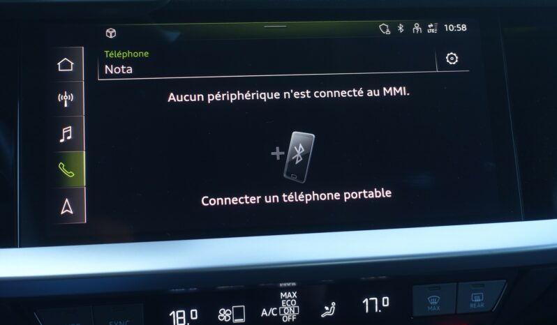 AUDI A3 SPORTBACK 30 TFSI S-LINE complet