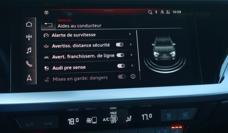 AUDI A3 SPORTBACK 30 TFSI S-LINE complet