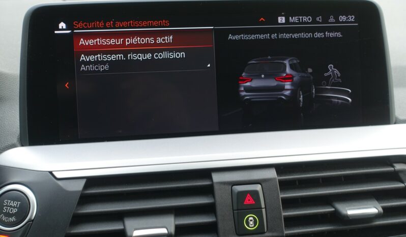 BMW X3 S-DRIVE 18DA BVA complet