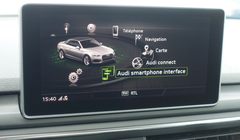 AUDI A5 CABRIOLET 40 TFSI 190 CH S-LINE complet