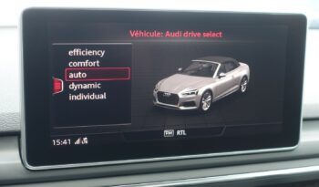 AUDI A5 CABRIOLET 40 TFSI 190 CH S-LINE complet