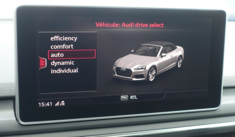 AUDI A5 CABRIOLET 40 TFSI 190 CH S-LINE complet