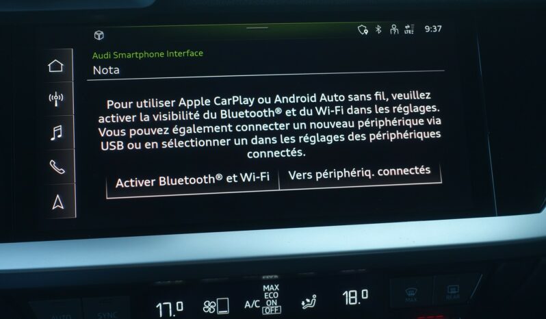 AUDI A3 SPORTBACK 30 TFSI S-TRONIC complet
