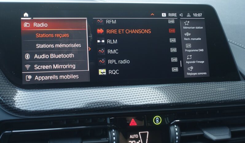 BMW 118 IA 136 CH SERIE 1 DKG complet