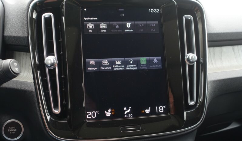 VOLVO XC 40 D3 2.0 L GEARTRONIC 150CH INSCRIPTION complet