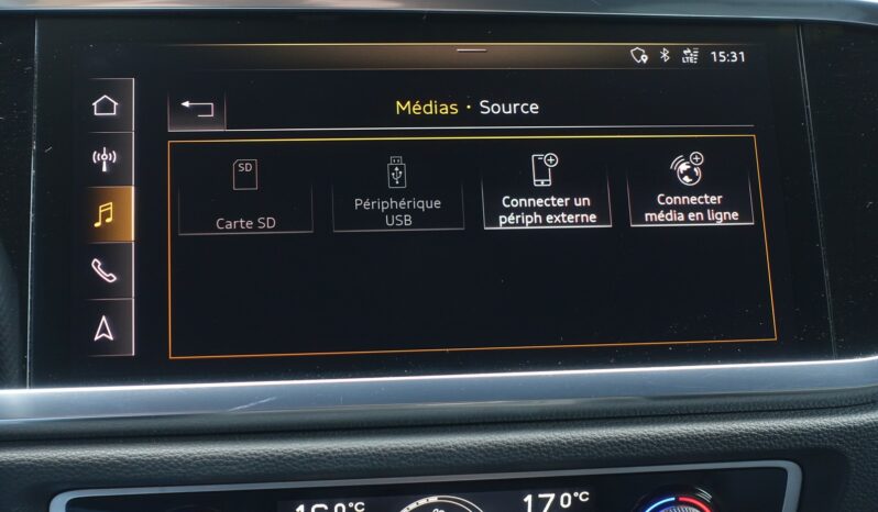 AUDI Q3 35 TFSI 150 CH S-TRONIC S-LINE complet