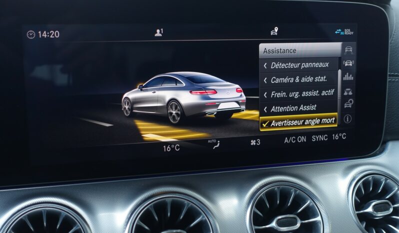 MERCEDES CLASSE E 220D 9G-TRONIC COUPÉ 163 CH complet