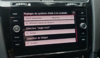 VOLKSWAGEN GOLF VII 2.0 GTI 230CH 3 PORTES PHASE II complet