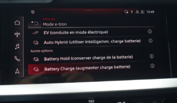 AUDI A3 SPORTBACK 45 COMPETITION TFSI E TRON S-TRONIC 245 CH HYBRIDE RECHARGEABLE S-LINE complet