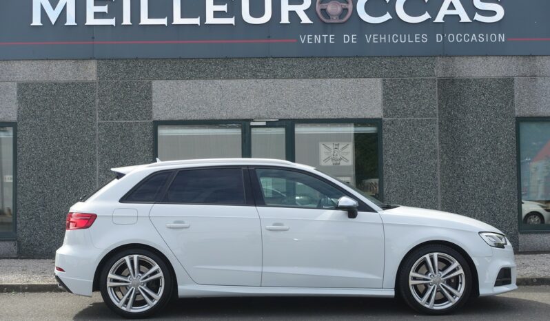 AUDI S3 SPORTBACK 2.0 TFSI S-TRONIC QUATTRO 310CH PHASE 2 complet