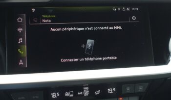 AUDI A3 BERLINE 30 TFSI S-TRONIC MHEV S-LINE INT complet