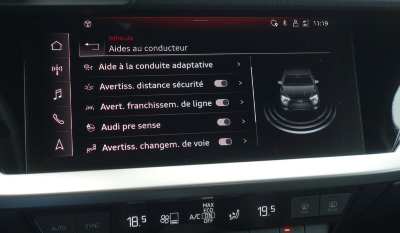 AUDI A3 BERLINE 30 TFSI S-TRONIC MHEV S-LINE INT complet