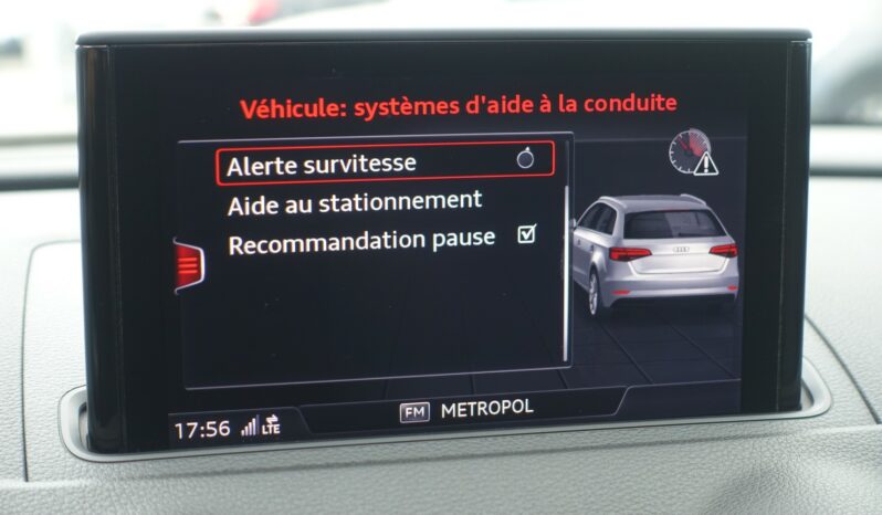 AUDI A3 SPORTBACK 30 TDI 115 CH complet