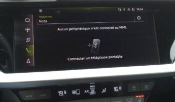 AUDI A3 SPORTBACK 45 COMPETITION TFSI E TRON S-TRONIC 245 CH HYBRIDE RECHARGEABLE  S-LINE complet