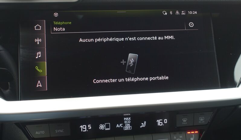 AUDI A3 SPORTBACK 45 COMPETITION TFSI E TRON S-TRONIC 245 CH HYBRIDE RECHARGEABLE  S-LINE complet