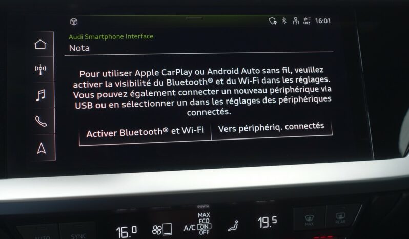 AUDI A3 SPORTBACK 45 COMPETITION TFSI E TRON S-TRONIC 245 CH HYBRIDE RECHARGEABLE  S-LINE Copy complet