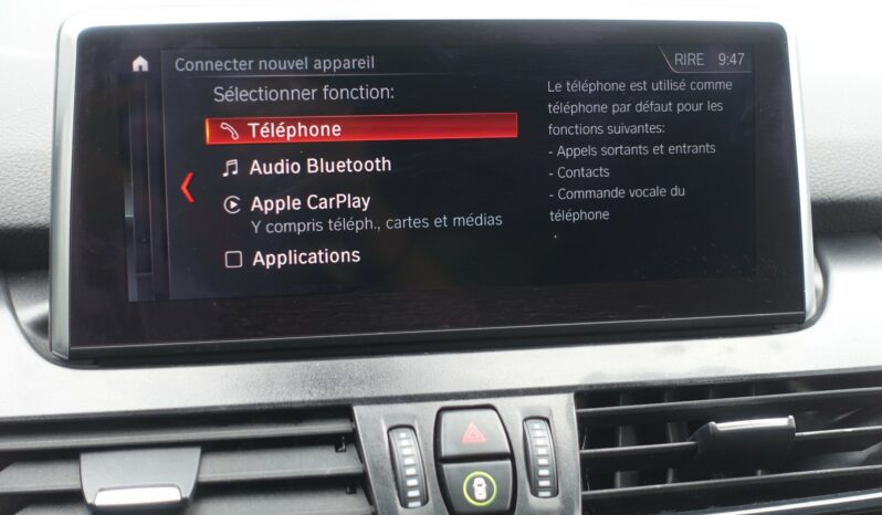 BMW 216 DA GRAN TOURER BVA 7 PLACES SERIE 2 complet