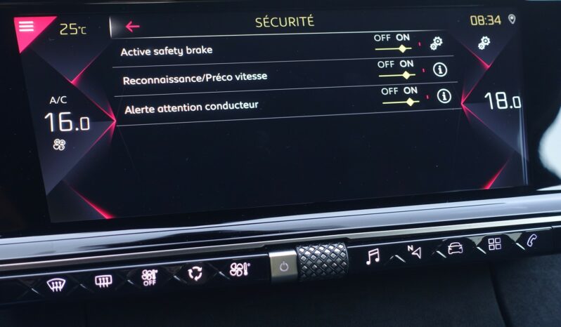 DS7 CROSSBACK HDI EAT8 130 CH  PERFORMANCE LINE complet