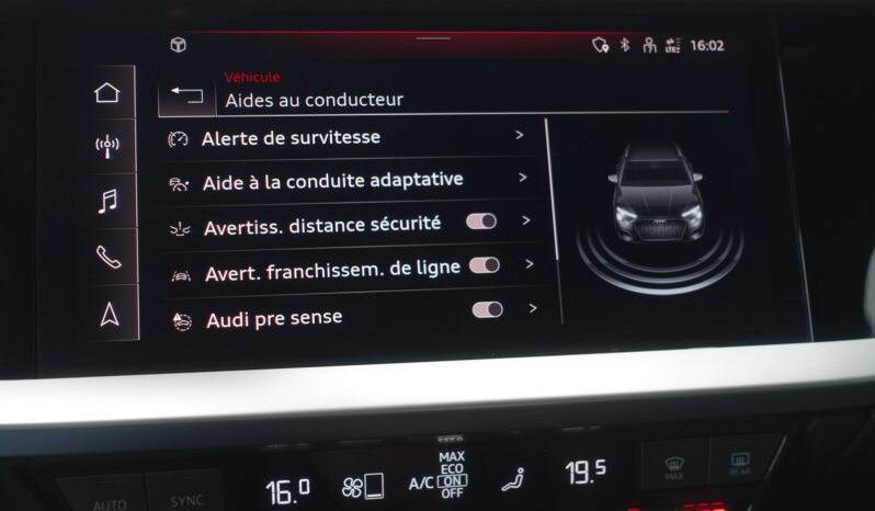 AUDI A3 SPORTBACK 45 COMPETITION TFSI E TRON S-TRONIC 245 CH HYBRIDE RECHARGEABLE  S-LINE Copy complet