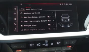AUDI A3 SPORTBACK 45 COMPETITION TFSI E TRON S-TRONIC 245 CH HYBRIDE RECHARGEABLE  S-LINE complet
