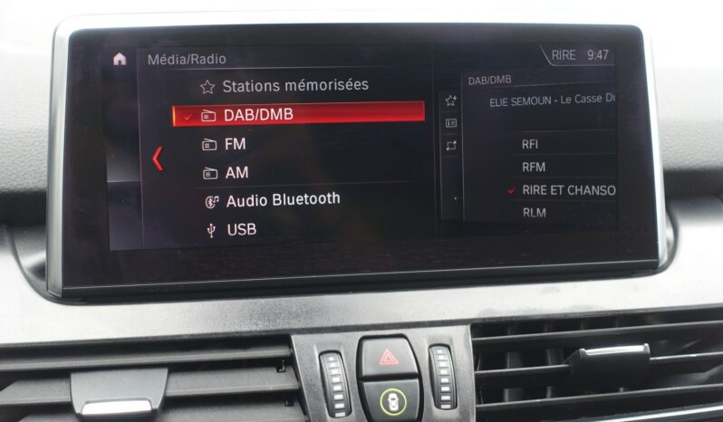 BMW 216 DA GRAN TOURER BVA 7 PLACES SERIE 2 complet
