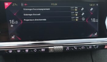 DS7 CROSSBACK HDI EAT8 130 CH PERFORMANCE LINE complet