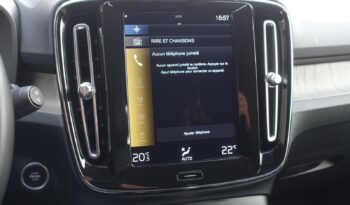 VOLVO XC 40 T4 HYBRIDE RECHARGEABLE GEARTRONIC 211 CH ( 129 CH + 82 CH ) INSCRIPTION complet