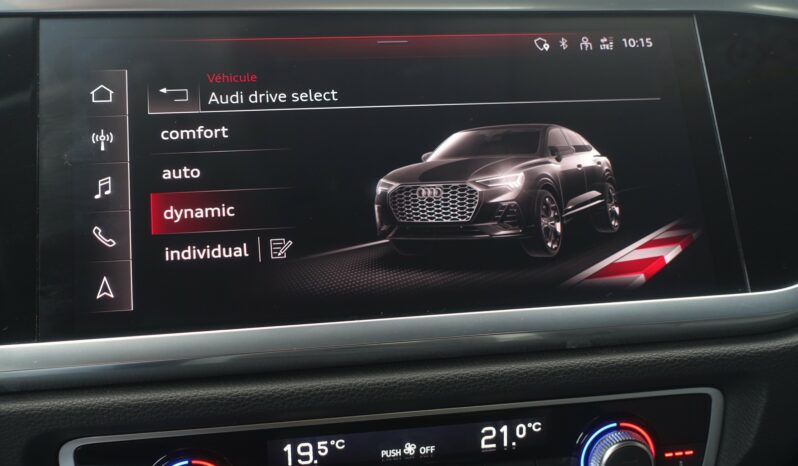 AUDI Q3 SPORTBACK 45 TFSI E S-TRONIC 245 CH HYBRIDE RECHARGEABLE complet