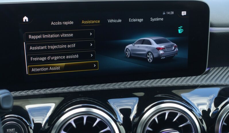 MERCEDES CLASSE A BERLINE 180d 7G-DCT complet