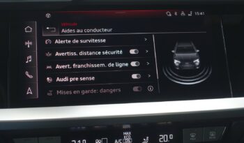 AUDI A3 SPORTBACK 35 TFSI S-TRONIC 150 CH MHEV complet