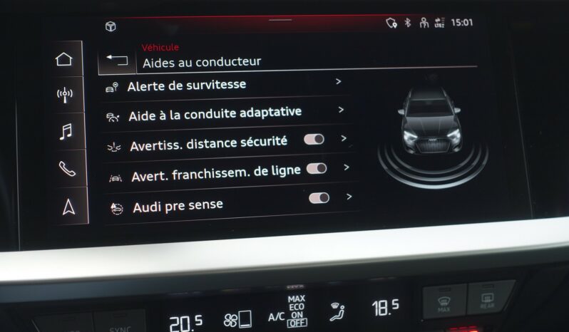 AUDI A3 SPORTBACK 35 TFSI 150 CH complet