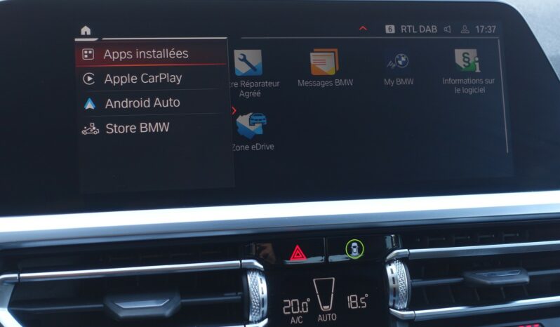 BMW 330 EA E-DRIVE BERLINE HYBRIDE RECHARGEABLE BVA 184 CH ESSENCE + 68 CH ELECTRIQUE SERIE 3 PACK M complet