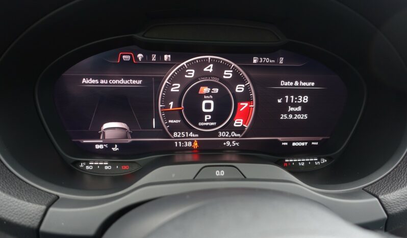 AUDI S3 CABRIOLET 2.0 TFSI S-TRONIC QUATTRO 310 CH PHASE 2 complet