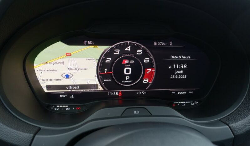 AUDI S3 CABRIOLET 2.0 TFSI S-TRONIC QUATTRO 310 CH PHASE 2 complet