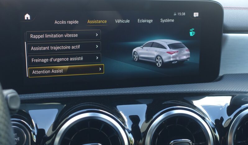 MERCEDES CLA 250 E SHOOTING BRAKE 262 CH EQ POWER HYBRIDE RECHARGEABLE 8G-DCT  AMG-LINE complet