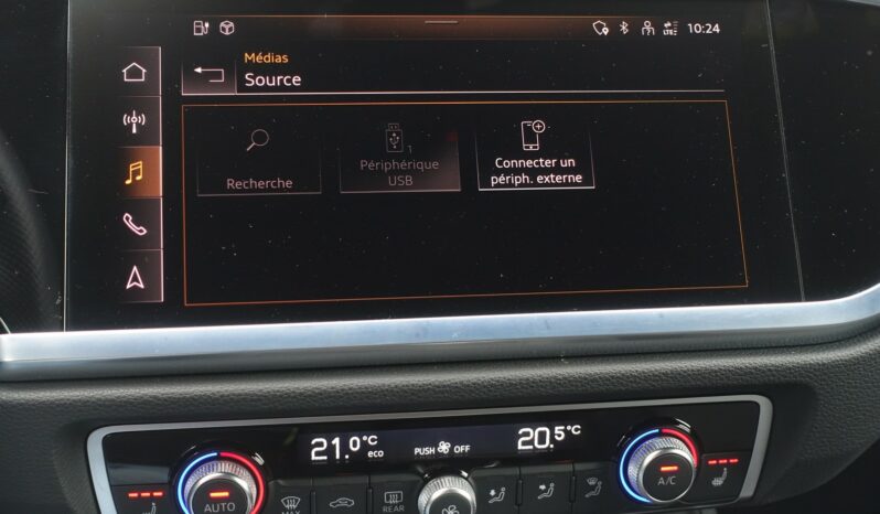 AUDI Q3 SPORTBACK 45 TFSI E TRON S-TRONIC 245 CH HYBRIDE RECHARGEABLE S-LINE complet