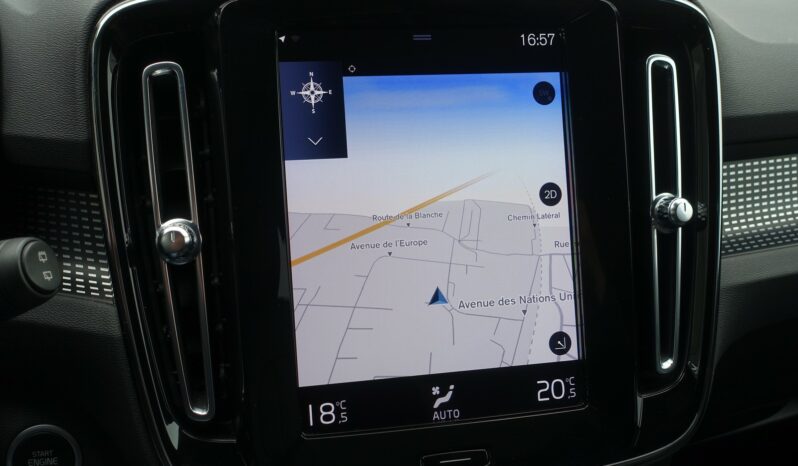 VOLVO XC 40 T5 HYBRIDE RECHARGEABLE GEARTRONIC 262 CH ( 180 CH + 82 CH ) R-DESIGN complet