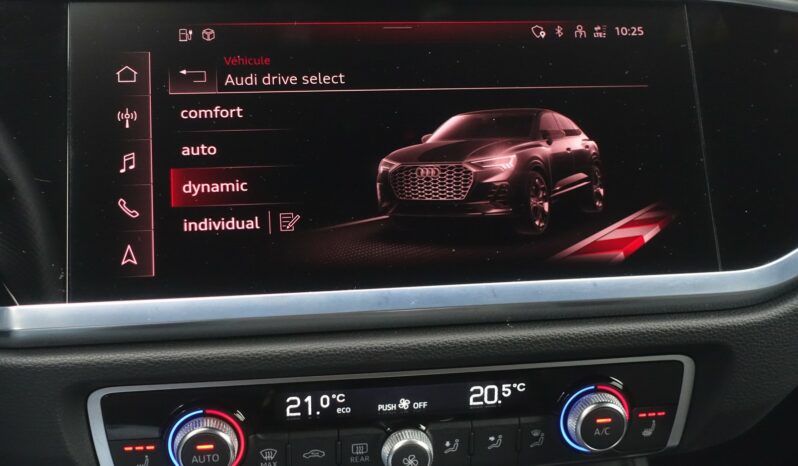 AUDI Q3 SPORTBACK 45 TFSI E TRON S-TRONIC 245 CH HYBRIDE RECHARGEABLE S-LINE complet