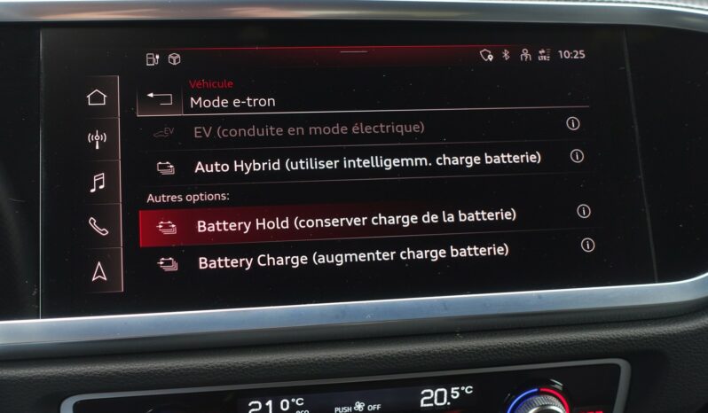 AUDI Q3 SPORTBACK 45 TFSI E TRON S-TRONIC 245 CH HYBRIDE RECHARGEABLE S-LINE complet