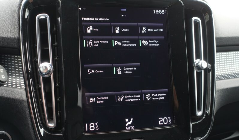 VOLVO XC 40 T5 HYBRIDE RECHARGEABLE GEARTRONIC 262 CH ( 180 CH + 82 CH ) R-DESIGN complet