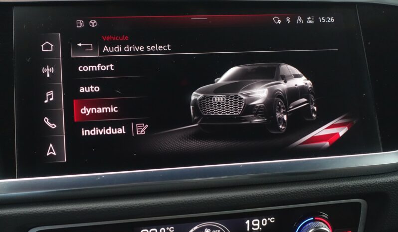 AUDI Q3 SPORTBACK 45 TFSI E S-TRONIC 245 CH HYBRIDE RECHARGEABLE  S-LINE complet