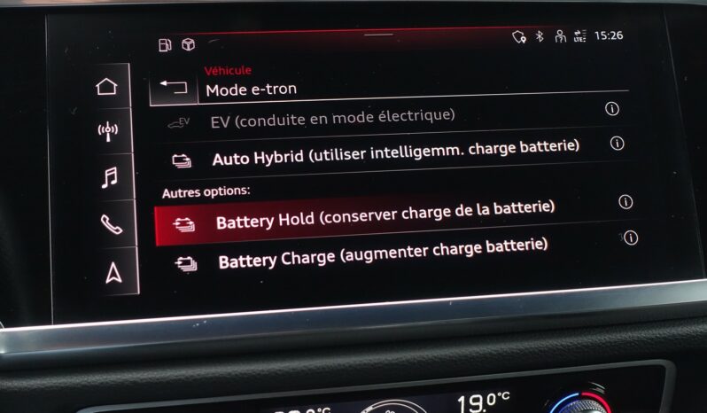 AUDI Q3 SPORTBACK 45 TFSI E S-TRONIC 245 CH HYBRIDE RECHARGEABLE  S-LINE complet