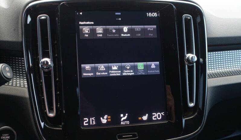 VOLVO XC 40 T4 HYBRIDE RECHARGEABLE GEARTRONIC 211 CH  R-DESIGN complet