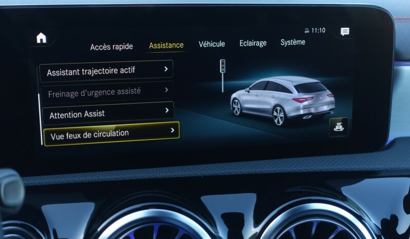 MERCEDES CLA 250 E 8G-DCT SHOOTING BRAKE 262 CH EQ POWER HYBRIDE RECHARGEABLE  AMG-LINE complet